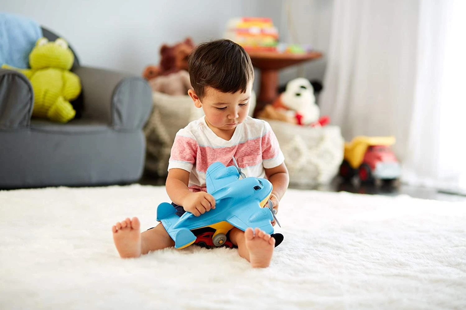 Green Toys Frachtflugzeug - Blau 7 Green Toys Frachtflugzeug - Blau – Bild 5