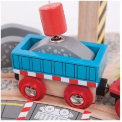 Bigjigs Gravel Crane -Haba || Ravensburger || Brio Verkäufe bigjigs gravel crane 3