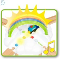 Brio My First Train Track Luminous Rainbow Set - 11 Teile -Haba || Ravensburger || Brio Verkäufe brio mijn eerste treinbaan lichtgevende regenboog set 11 delig 3