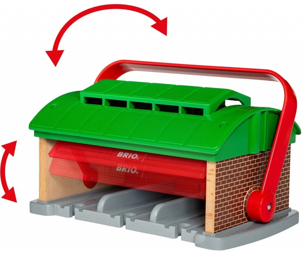 BRIO Mitnehm-Lokschuppen Mit Reisezug 4 BRIO Mitnehm-Lokschuppen Mit Reisezug – Bild 2