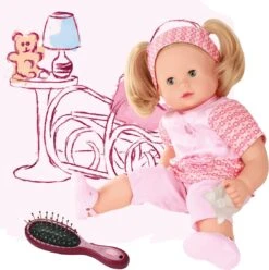 Götz 1427172 Maxy Muffin In Style Puppe - 42 Cm Große Babypuppe Mit Blauen Schlafaugen, Blonden Haaren Und Weichkörper - 8-teiliges Set -Haba || Ravensburger || Brio Verkäufe goetz 1427172 maxy muffin in style puppe 42 cm grosse babypuppe mit blauen schlafaugen blonden haaren und weichkoerper 8 teiliges set 3