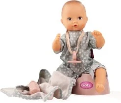 Haba || Ravensburger || Brio Verkäufe 27 Götz Babypop Aquini Girl Avocado 33 Cm - 6-teilig