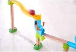 HABA Kullerbü Knikkerbaan - Grundkasten Knikkerfile -Haba || Ravensburger || Brio Verkäufe haba kullerbue knikkerbaan basisdoos knikkerfile 33 delig 1