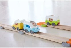 HABA Bergwerk Kullerbü Bergwerk - Schnellzug -Haba || Ravensburger || Brio Verkäufe haba kullerbue knikkerbaan sneltrein 5 delig 2