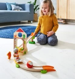 HABA Kullerbü - Kugelbahn Hühner-Domino -Haba || Ravensburger || Brio Verkäufe haba kullerbue kugelbahn huehner domino 3