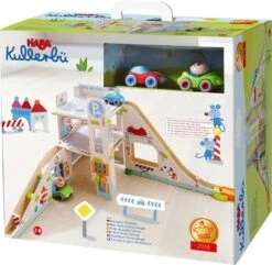 HABA Kullerbü - Spielbahn Parkhaus -Haba || Ravensburger || Brio Verkäufe haba kullerbue spielbahn parkhaus 3