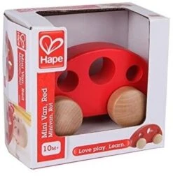 Hape E0052 - Minivan, Holzspielzeug, Rot -Haba || Ravensburger || Brio Verkäufe hape e0052 minivan holzspielzeug rot 3