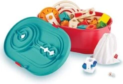 Hape Quadrilla Stack Track Eimer Set -Haba || Ravensburger || Brio Verkäufe hape quadrilla stack track eimer set 2
