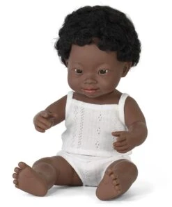 Miniland Afrikanischer Junge 38cm Mit Down Syndrom, 31175 -Haba || Ravensburger || Brio Verkäufe miniland afrikanischer junge 38cm mit down syndrom 31175 2