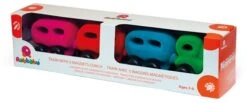 Rubbabu R20305 Zug Mit 3 Magnetischen Waggons -Haba || Ravensburger || Brio Verkäufe rubbabu r20305 zug mit 3 magnetischen waggons 3