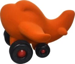 Rubbabu R24013 Flugzeug Charles Orange