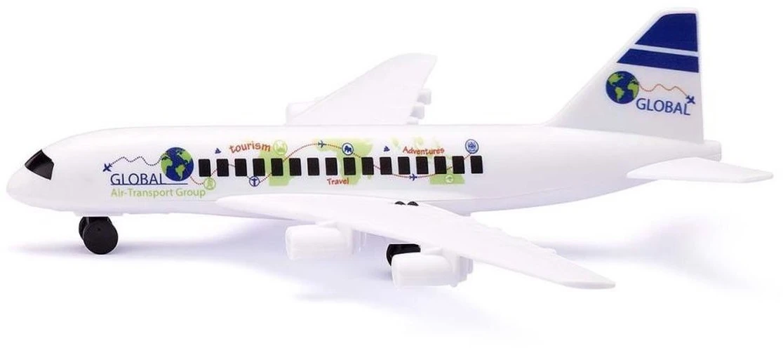 SIKU 6312, Flughafenset, Metall/Kunststoff, Weiß, Inkl. Verkehrsflugzeug, Catering-Fahrzeug, Anhänger Mit Fluggasttreppe, Flughafenschlepper, Kofferanhänger Und 5m Langes Rollfeld-Tape 5 SIKU 6312, Flughafenset, Metall/Kunststoff, Weiß, Inkl. Verkehrsflugzeug, Catering-Fahrzeug, Anhänger Mit Fluggasttreppe, Flughafenschlepper, Kofferanhänger Und 5m Langes Rollfeld-Tape – Bild 3